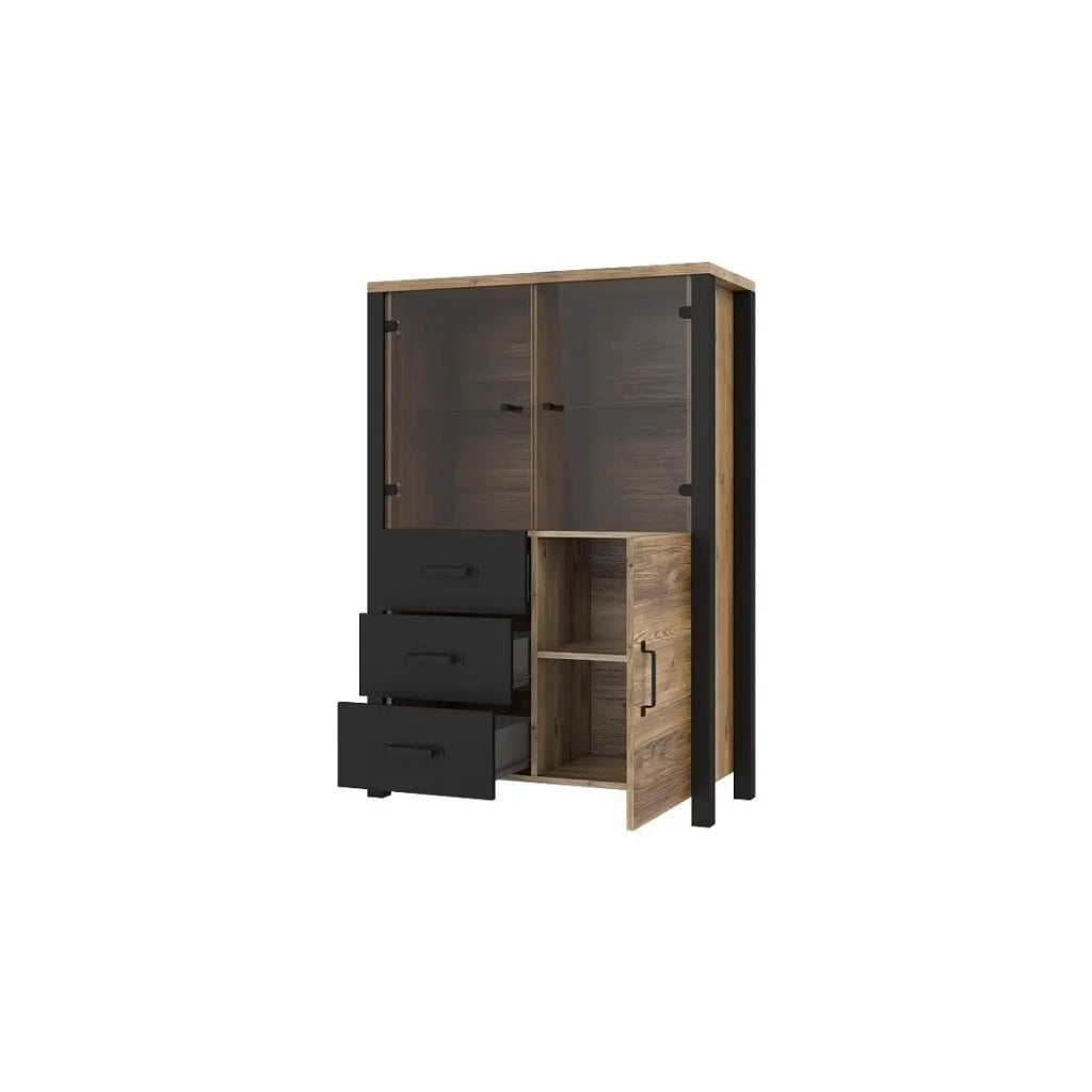 Buffet alto DARWIN - Abete e nero