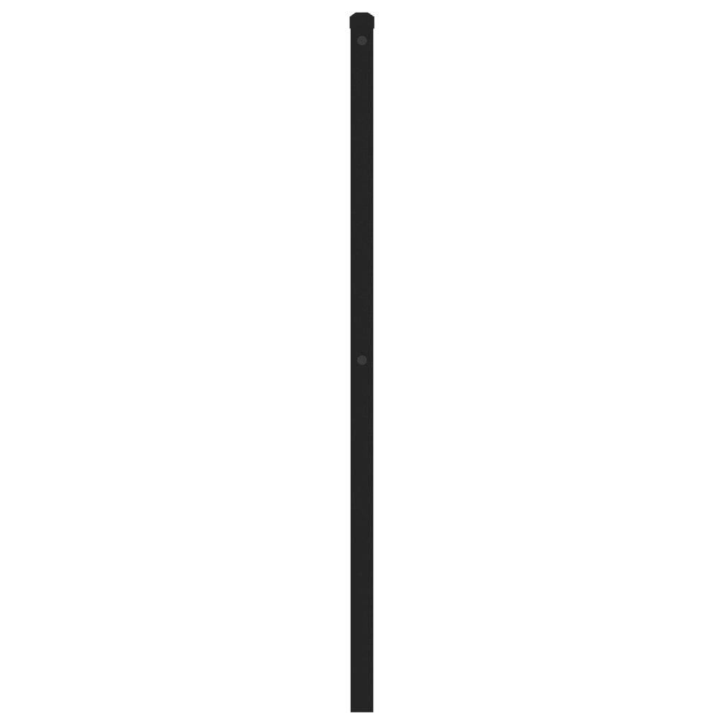 Testiera di Ricambio in Metallo Nero 180 cm 376262