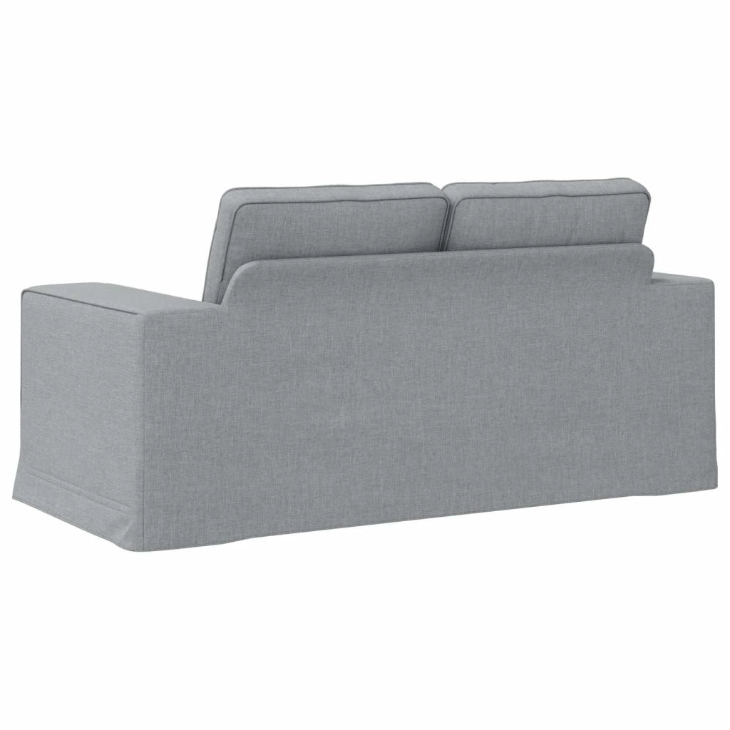 Divano Grigio chiaro 162 x 80 x 82 cm Tessuto 42024383