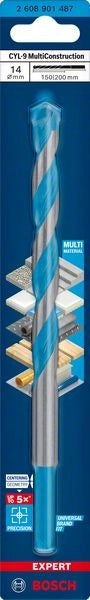 2608901487 - Punta Multimateriale CYL-9 14 x 150mm x 200mm
