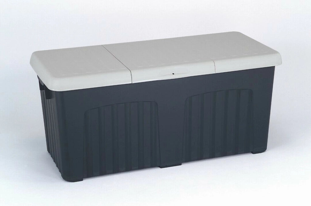 Baule Multiuso Pandora Grigio 125X57X56 Cm - Ipae-Progarden