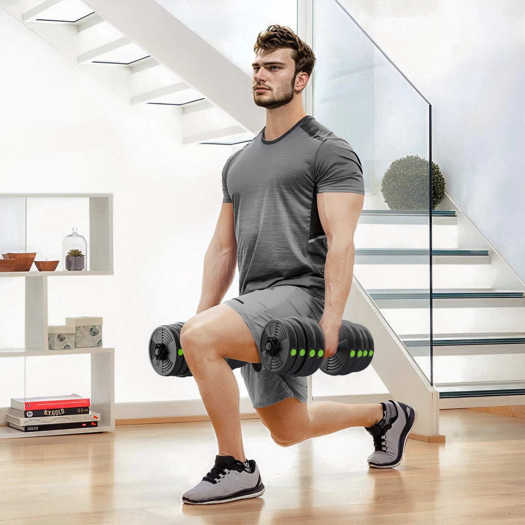 Manubri regolabili 2 in 1 ¨C Minimal ¨C 30 kg, con barre