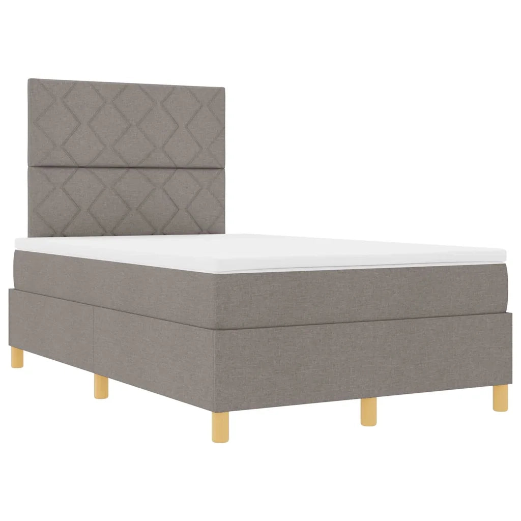 Letto a Sorgente LED con materasso Talpa 120 x 200 cm Tessuto 3343170