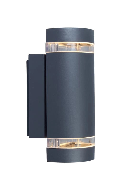 Applique esterno LUTEC Focus antracite 2xGU10 IP44