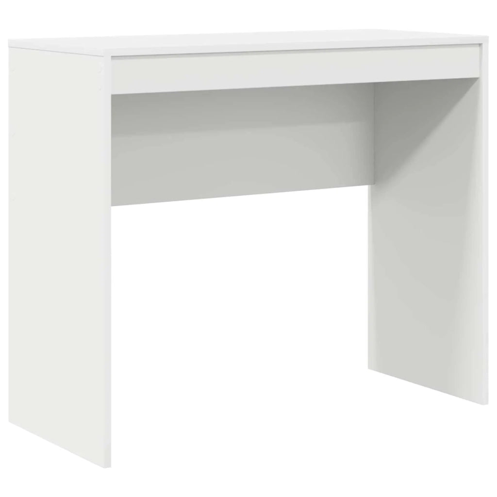 Scrivania con cassetto con lo scaffale 2 pcs Bianco 3337321