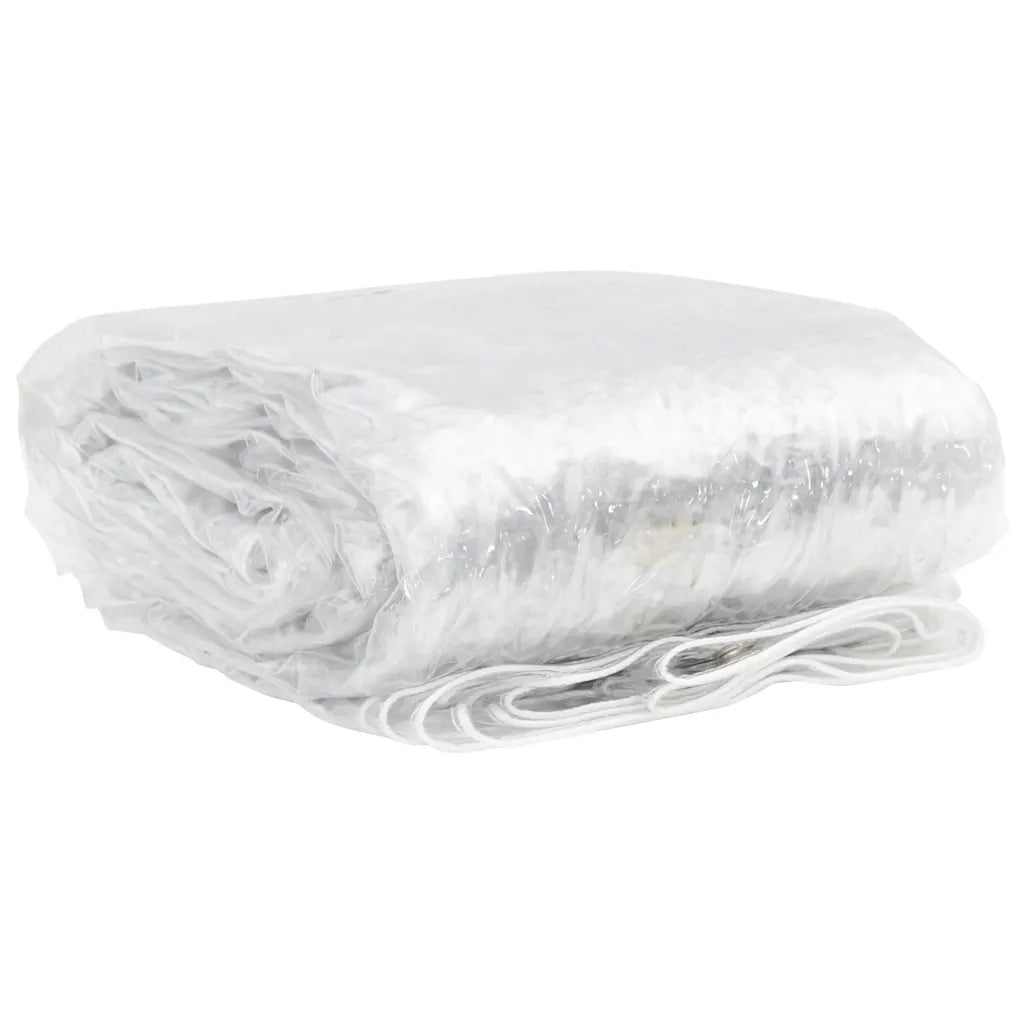 Telone Trasparente con Occhielli 2x8 m in PVC 4018596