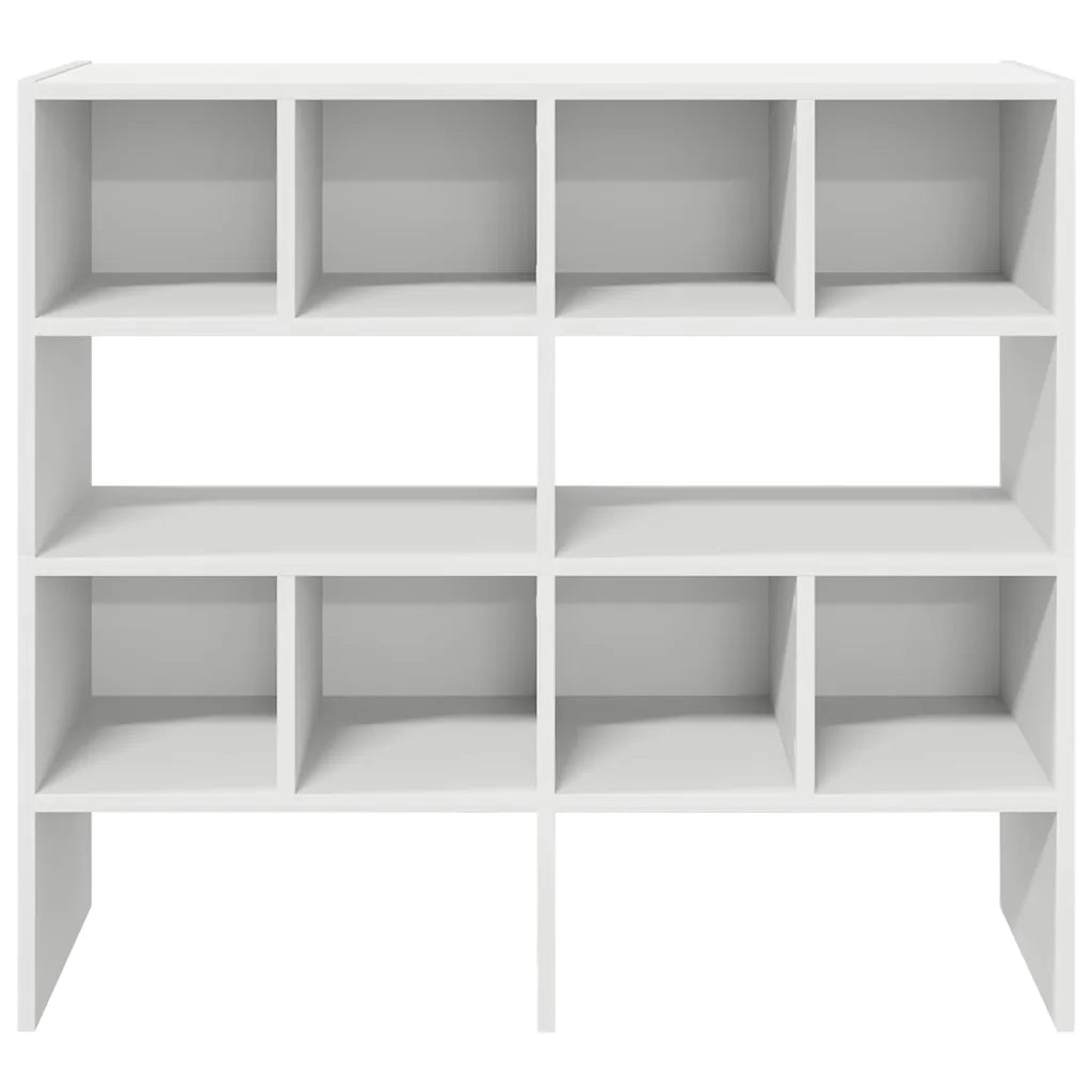 Scarpiere 2 pz Impilabili Bianche 89,5x30x40 cm 858840