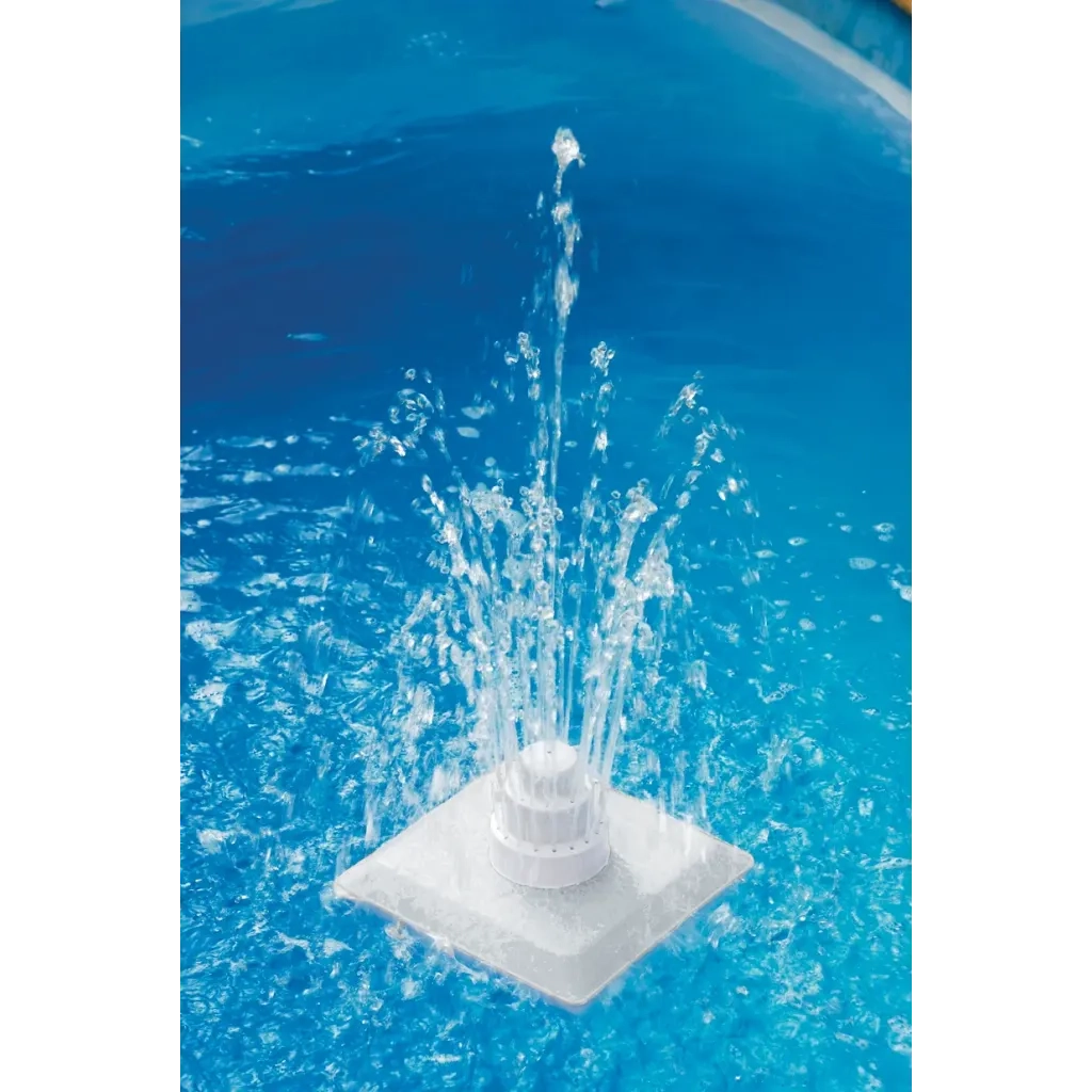 Fontana da Piscina 13 pz Bianco cod mxl 55734