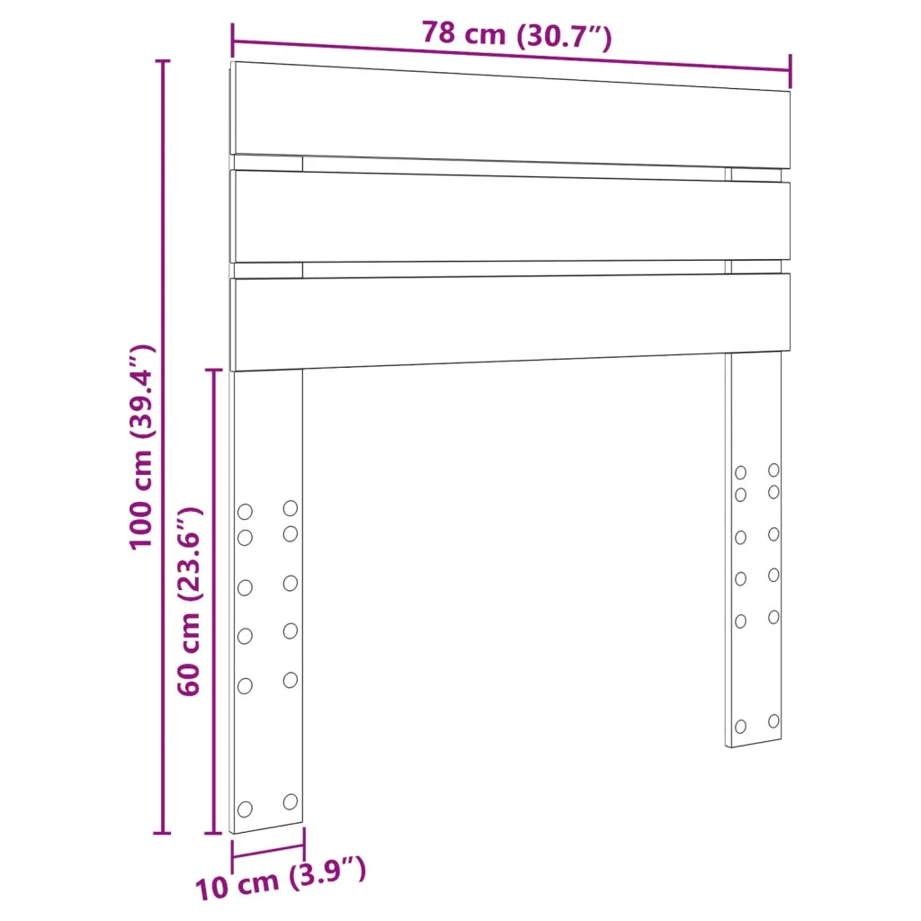 Testiera | Testata Legno vecchio Legno multistrato