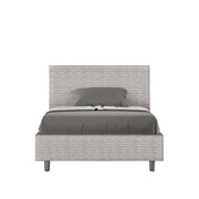 Letto 1 Piazza e Mezzo 120x200 cm Senza Rete Adele Aragona 1 Bianco