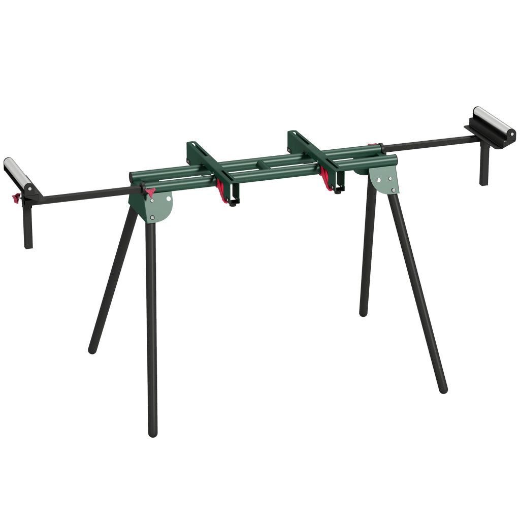 Supporto per Troncatrice ¨C Minimal ¨C Verde, Gambe Pieghevoli, Altezza Regolabile