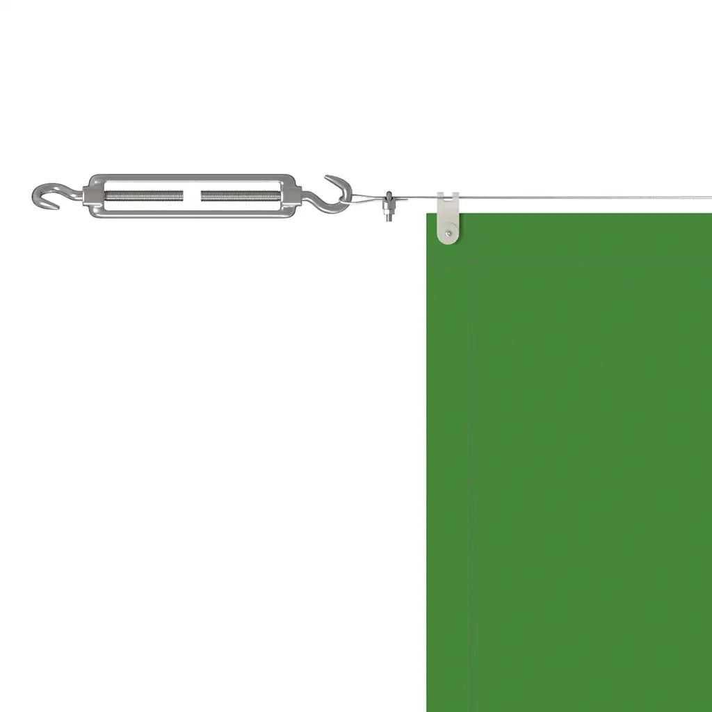 Paravento Verticale Verde Chiaro 60x1000 cm in Tessuto Oxford 148302