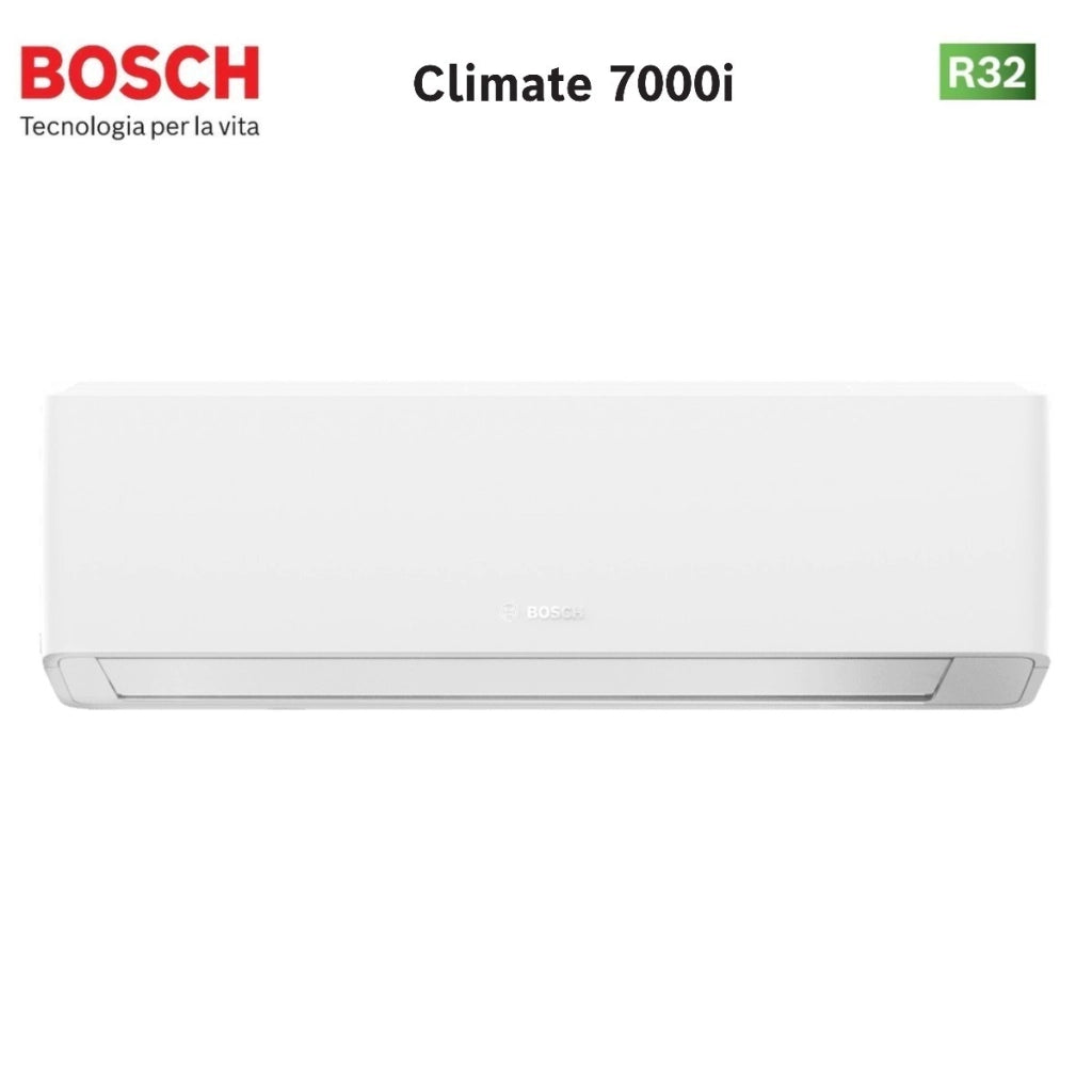 Condizionatore Penta Split Bosch CLIMATE 7000i WHITE 9+9+9+12+12 con 5000M 105/4 E R-32 Wi-Fi Integrato
