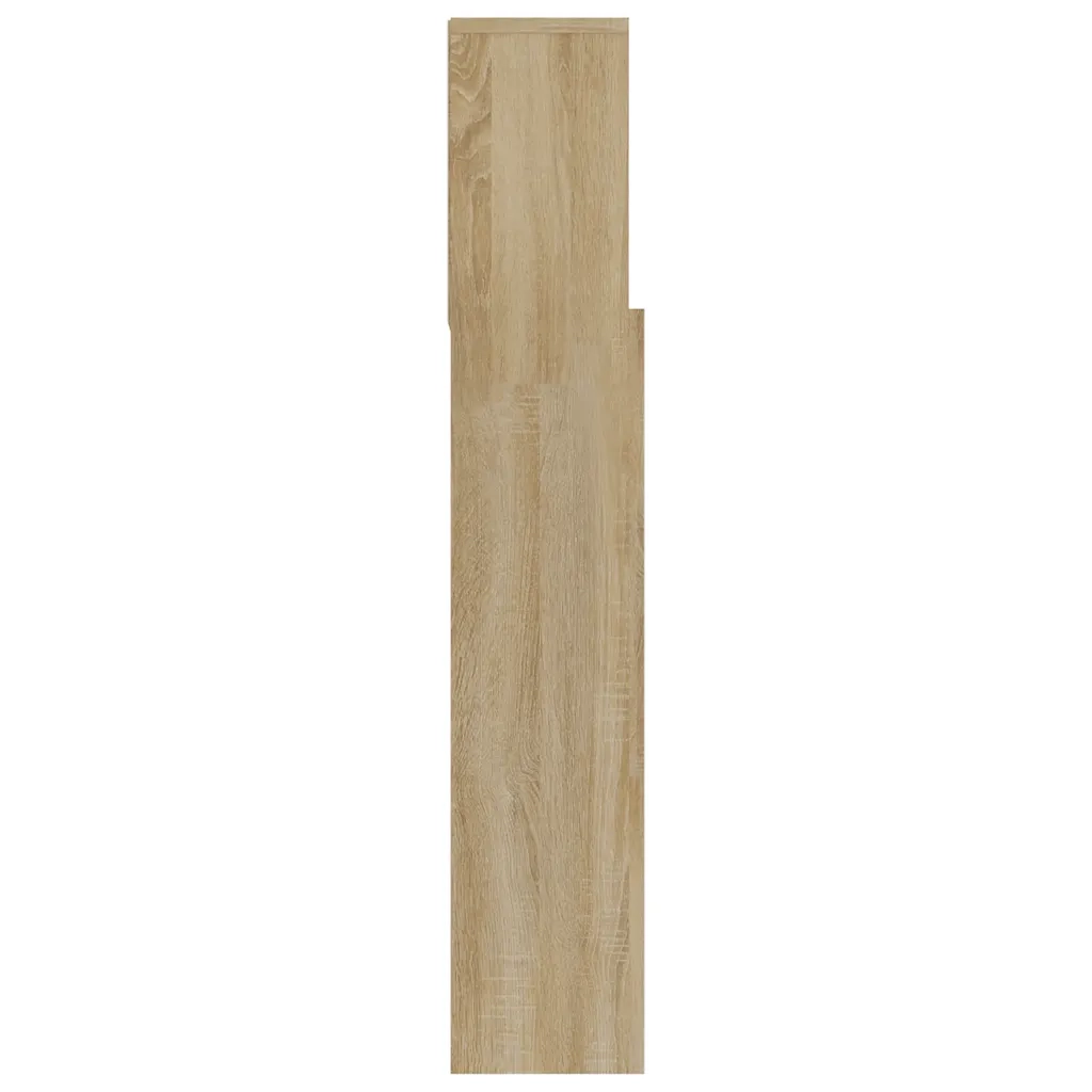 Testiera con Contenitore Rovere Sonoma 120x19x103,5 cm cod mxl 50639