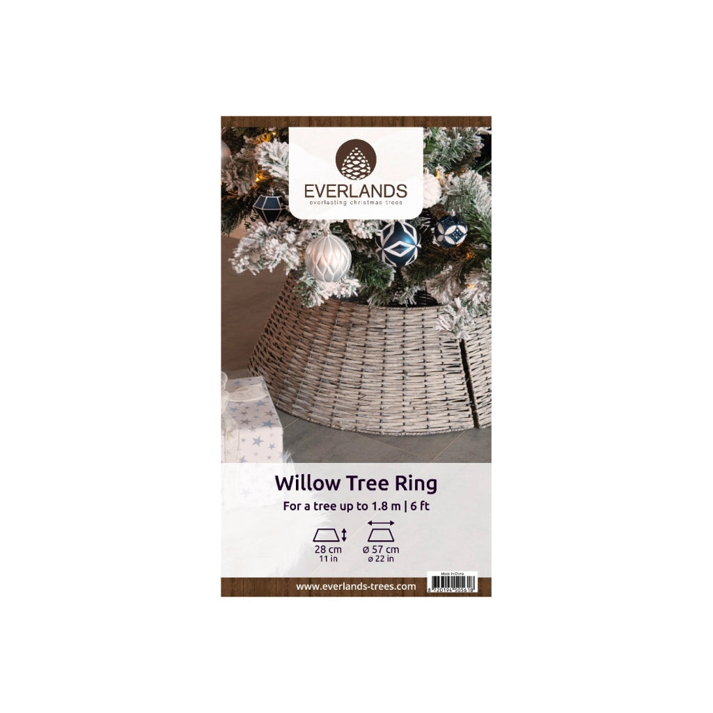 Copri base Willow Grigio D57 x H 28 cm