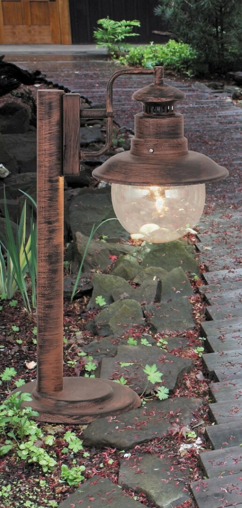 Lampione da giardino vintage Odessa bronzo E27 Rabalux
