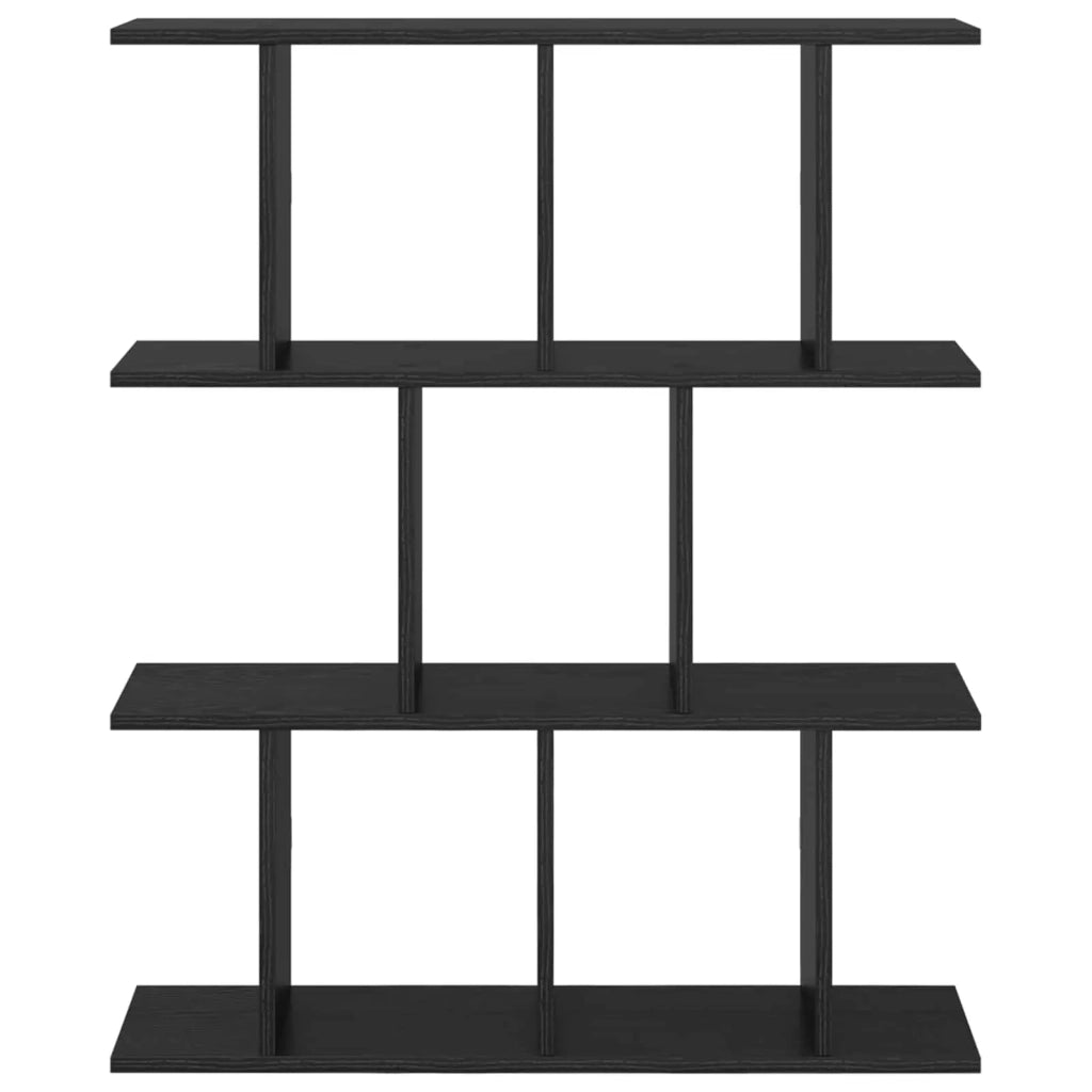 Scaffale da parete Rovere Nero 102 x 20 x 96 cm 8012213