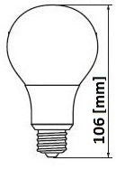 Paletto luce esterno 33cm E27 argento IP44 SU-MA Cube