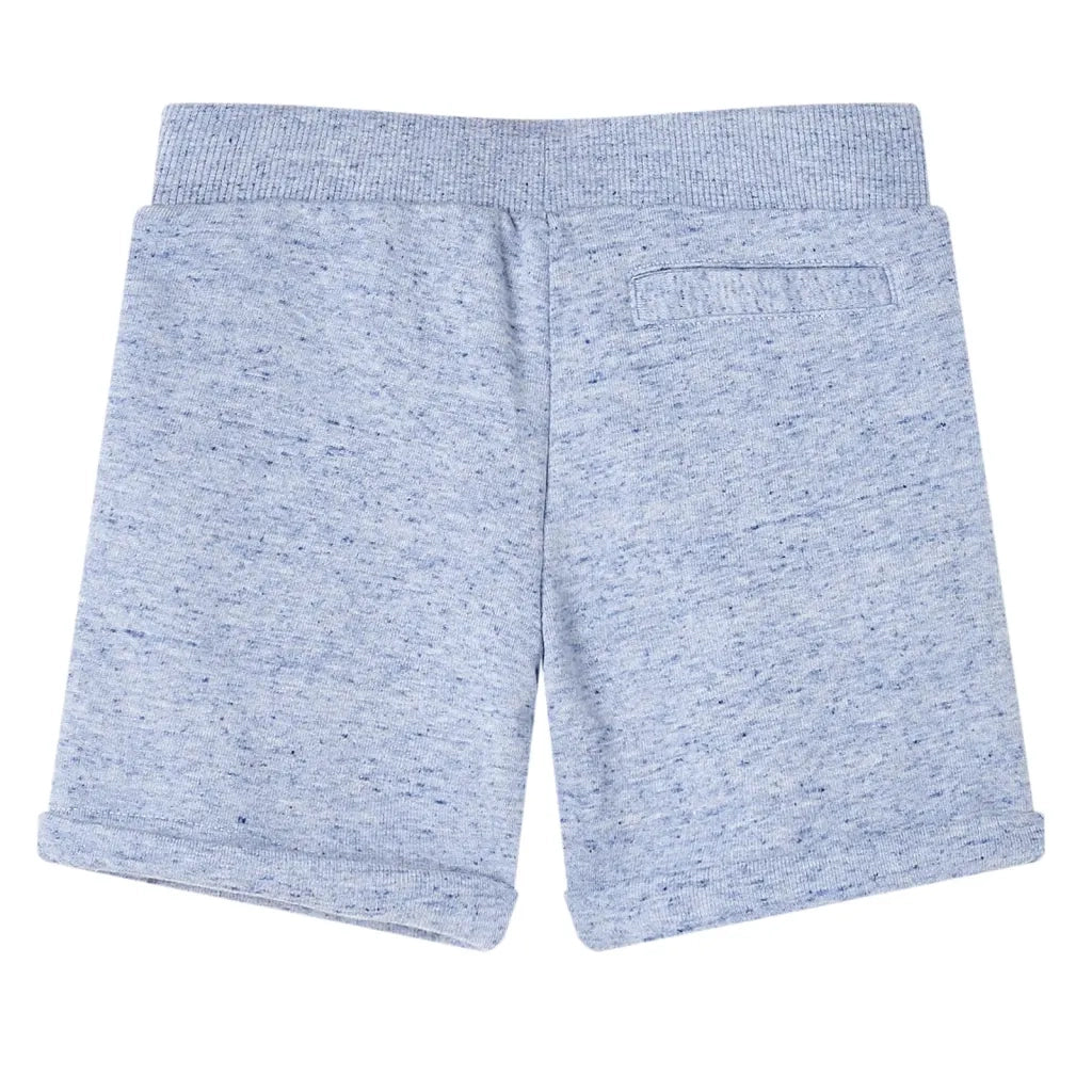 Pantaloncini per Bambini con Coulisse Blu MÃ©lange 116