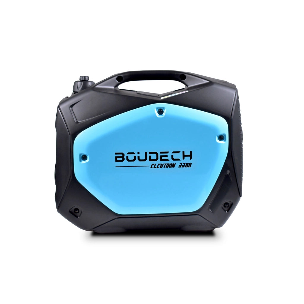 BOUDECH - Elektron 2200 - Generatore Digitale ad Inverter da 2KW/4HP con motore OHV 4 tempi gruppo elettrogeno a risparmio energetico da 2200W