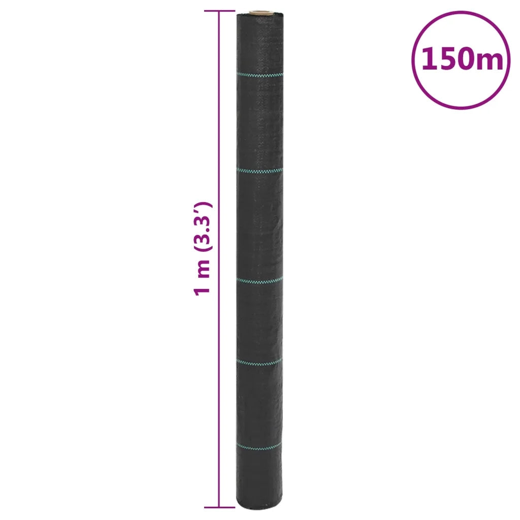 Membrana Antierbacce Nera 1x150 m in PP 4005183