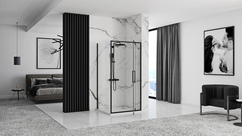 Cabina Doccia Ad Angolo Rapid Swing 90x90