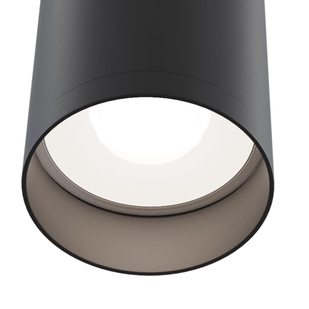 Maytoni Focus Plafoniera nera GU10 6cm IP20 C010CL-01B