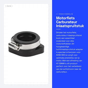 Adattatore di scarico per motori - Carburatore inverter di scarico - 47-28MM - Migliora il tuo motore