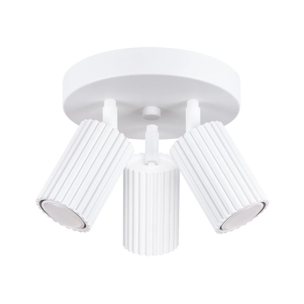 Lampada da soffitto KARBON 3P bianco