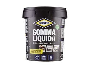 Bostik Gomma Liquida 750 ml Nero