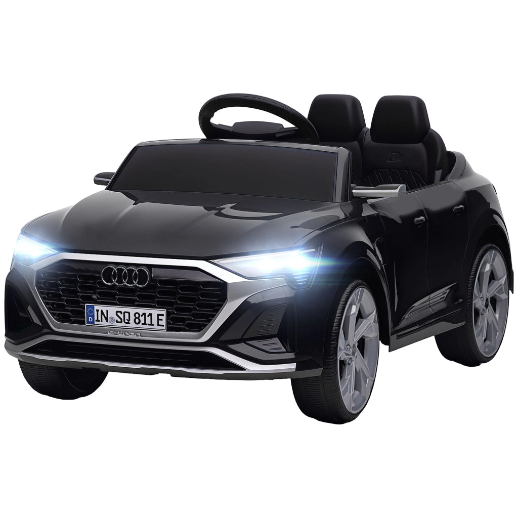 Auto Elettrica per Bambini Audi Q8 12V ¨C Xylo ¨C Nero con Telecomando e LED
