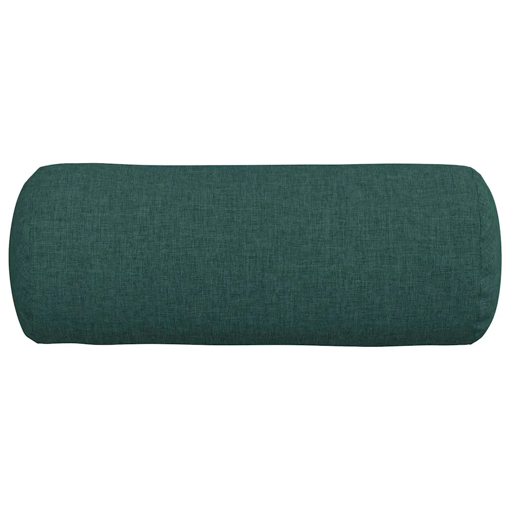 Cuscini a rullo 2 pcs Verde Scuro Ø 15 x 40 cm Tessuto 42014273
