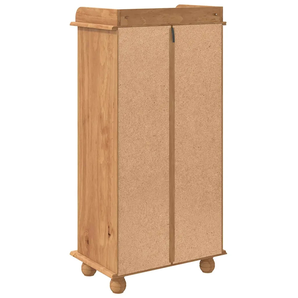 Mobile per vino ASKIM Cera di Miele 57 x 37 x 114 cm CFW2255313