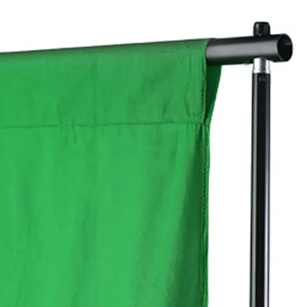 Fondale in Cotone Verde senza Supporto 500x300 cm per Croma Key CFW2638325