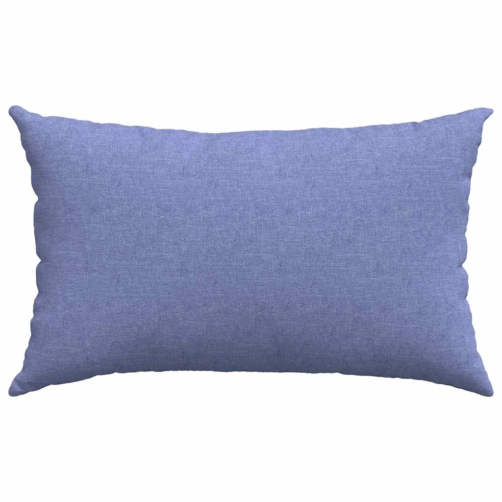 Cuscini da Divano 2 pcs Blu jeans 50 x 30 cm Tessuto 42013624
