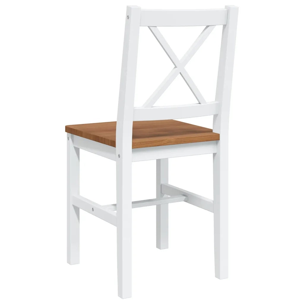 Set da Pranzo 5 pz Marrone e Bianco CFW8203278