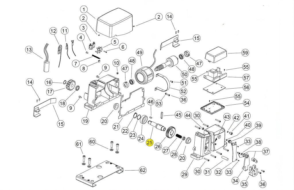 ALB008 ALBERO TRASMISSIONE AG FUTURE KV10 RICAMBIO