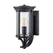 Applique esterna retro nera E27 60W IP44 Merrill Feiss
