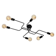 Plafoniera Spider 96x80 cm 6x E27 orientabile