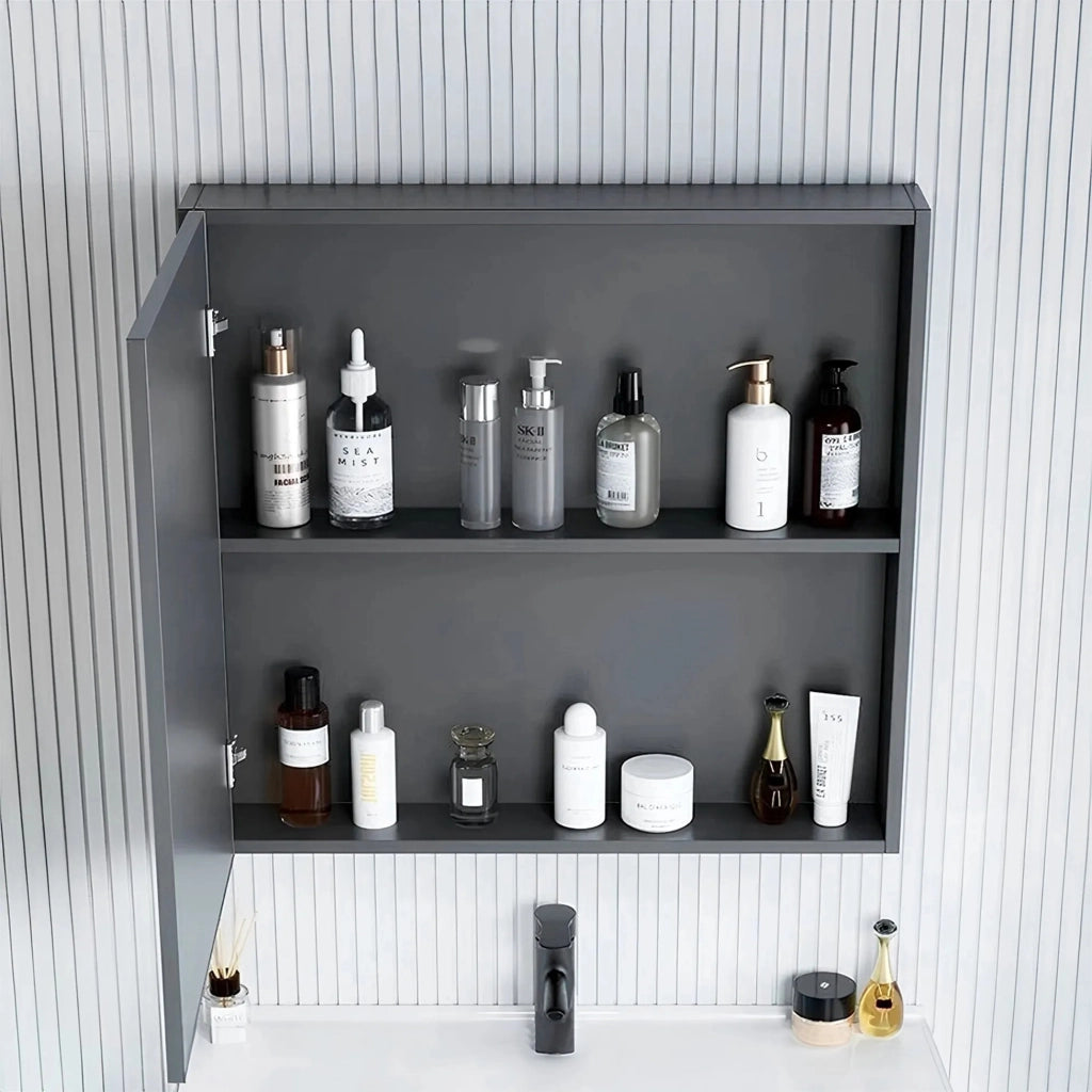 Set Di Mobili Da Bagno Con Lavabo River 60cm Grey