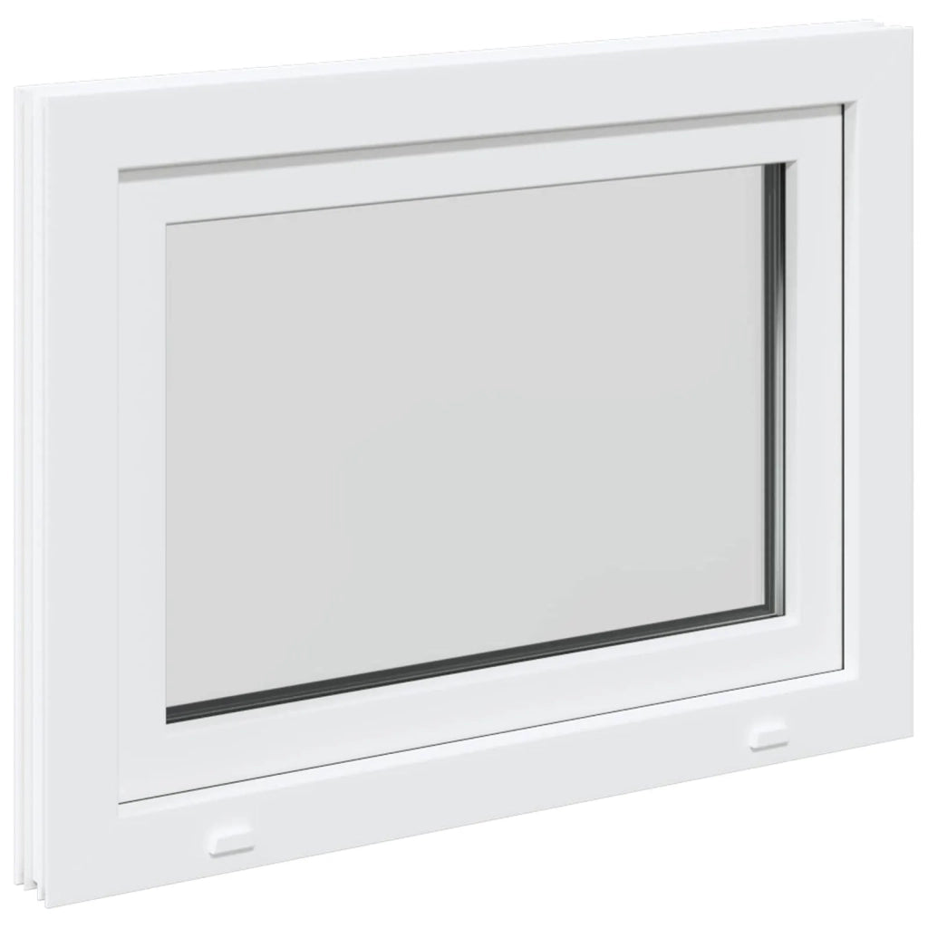 Finestra per Soffitta RISOR 80 x 60 cm PVC e Vetro Bianco CFW2291717