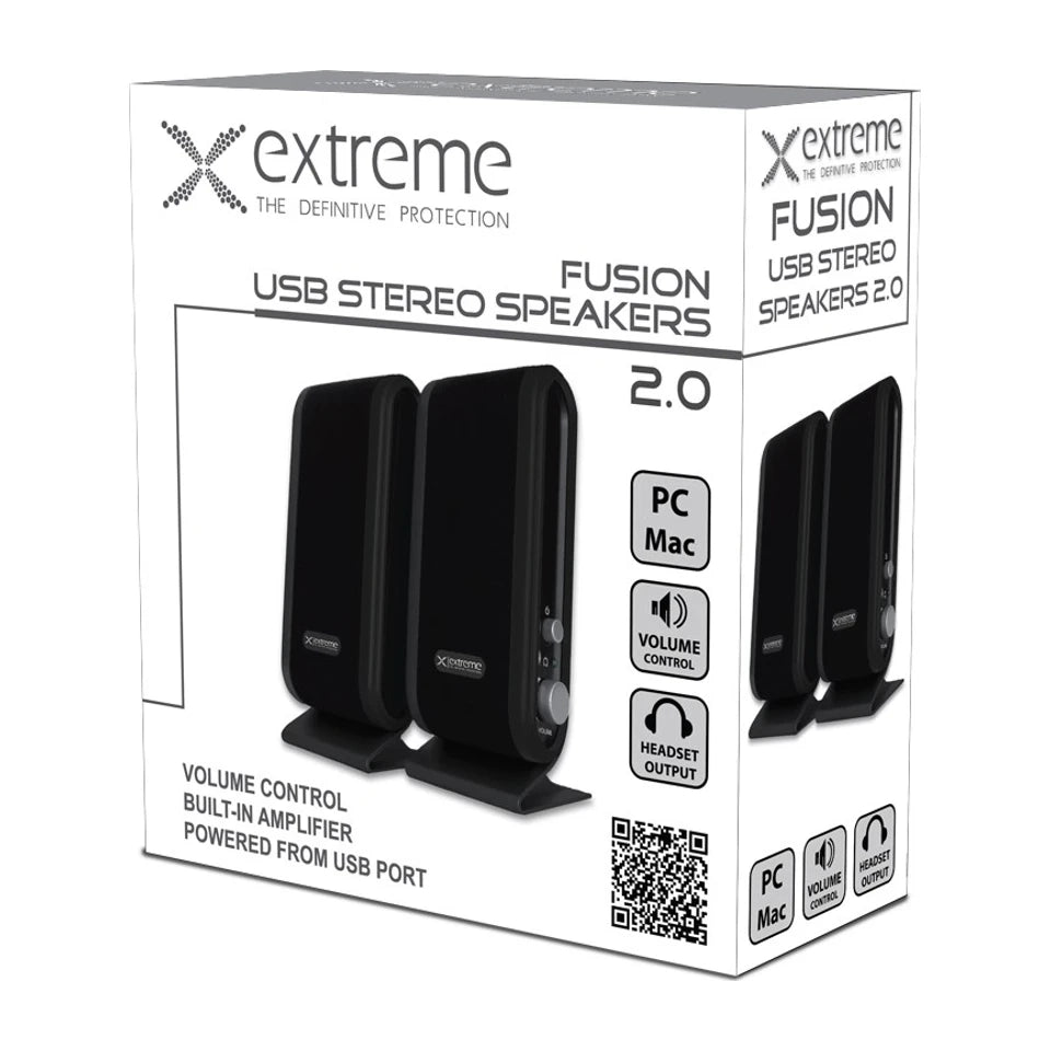 Altoparlanti Extreme XP102 2.0 canali 4 W nero