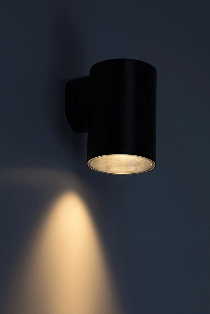 Applique esterna nera tonda Ø7,5 LED 9W CCT IP65 Rabalux