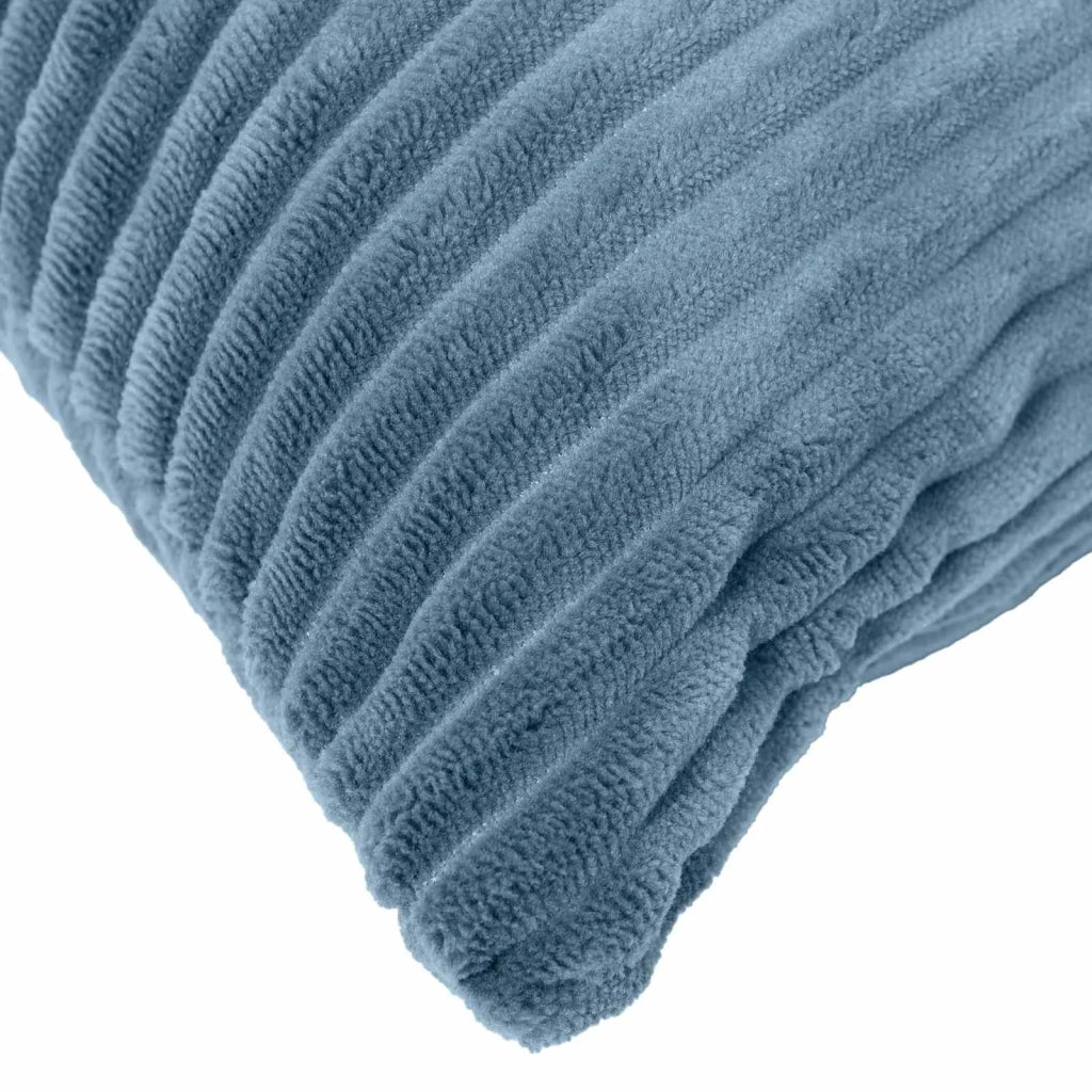 Federa 6 pcs HEERLEN Blu 40 x 80 cm corduroy 909917