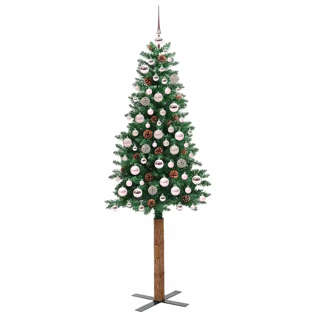 Albero di Natale snodato con 300 LED con supporto Verde 180 cm 3394866