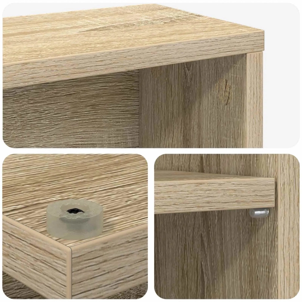 Mobile per CD Rovere Sonoma 60 x 17 x 92 cm 8012734