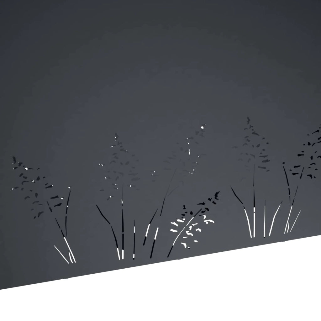 Vaso da giardino 2 pz Antracite 100 x 20 x 49 cm 8005853