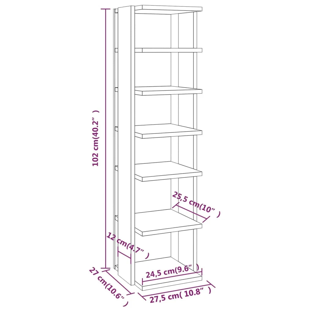 Scarpiere mobiletto portascarpe mobile per ingresso corridoio soggiorno set da 2 Sonoma 27,5 x 27 x 102 cm marrone 02_0022128
