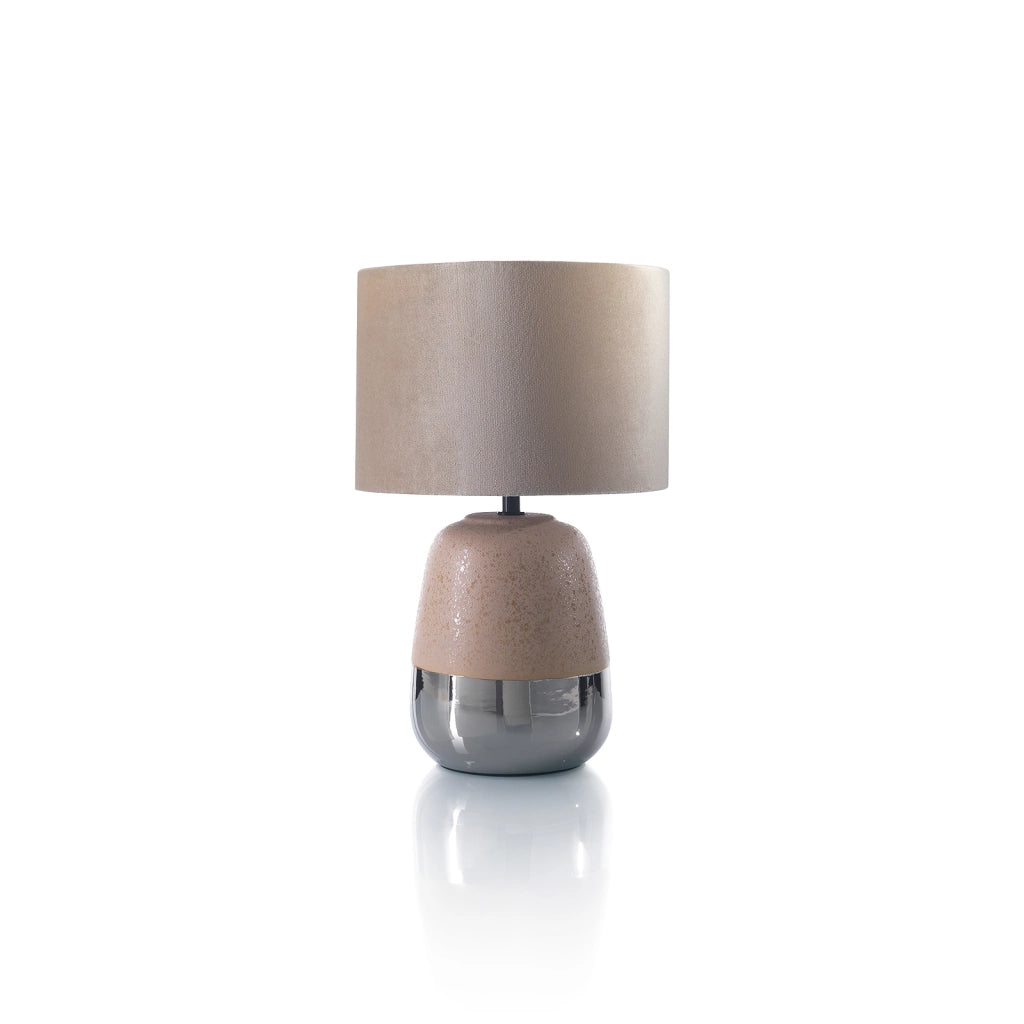 Lampada da tavolo LUSTRIA rosa cipria