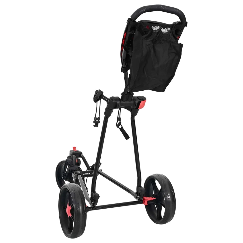 Carrello da golf Nero 110 x 60 x 132 cm Ferro 42033586